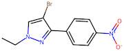 4-Bromo-1-ethyl-3-(4-nitrophenyl)-1H-pyrazole