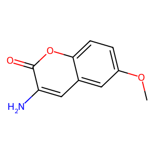 3-Amino-6-methoxy-2H-1-benzopyran-2-one