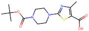 1-(1,1-Dimethylethyl) 4-(5-carboxy-4-methyl-2-thiazolyl)-1-piperazinecarboxylate