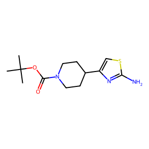 Tert-butyl 4-(2-amino-1,3-thiazol-4-yl)piperidine-1-carboxylate