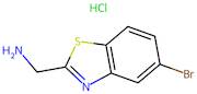 (5-Bromobenzo[d]thiazol-2-yl)methanamine hydrochloride