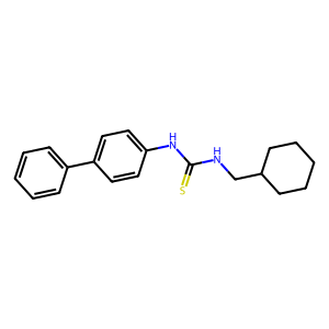 1-(Biphenyl-4-yl)-3-(cyclohexylmethyl)thiourea