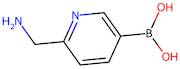 (6-(Aminomethyl)pyridin-3-yl)boronic acid