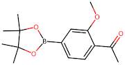 1-(2-Methoxy-4-(4,4,5,5-tetramethyl-1,3,2-dioxaborolan-2-yl)phenyl)ethanone