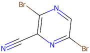 3,6-Dibromopyrazine-2-carbonitrile