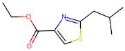 Ethyl 2-isobutylthiazole-4-carboxylate