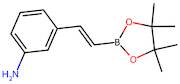 (E)-3-(2-(4,4,5,5-Tetramethyl-1,3,2-dioxaborolan-2-yl)vinyl)aniline