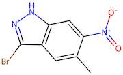 3-Bromo-5-methyl-6-nitro-1H-indazole