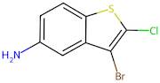 3-Bromo-2-chlorobenzo[b]thiophen-5-amine