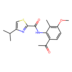 N-(6-acetyl-3-methoxy-2-methylphenyl)-4-isopropylthiazole-2-carboxamide