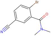 2-Bromo-5-cyano-N,N-dimethylbenzamide