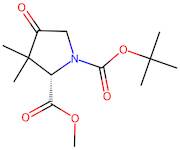 1-tert-Butyl 2-methyl (2S)-3,3-dimethyl-4-oxopyrrolidine-1,2-dicarboxylate