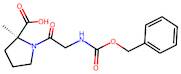 (S)-1-(((benzyloxy)carbonyl)glycyl)-2-methylpyrrolidine-2-carboxylic acid