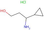 3-Amino-3-cyclopropylpropan-1-ol hydrochloride