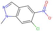 6-Chloro-1-methyl-5-nitro-1H-indazole