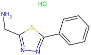 (5-Phenyl-1,3,4-thiadiazol-2-yl)methanamine hydrochloride