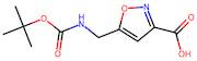 5-(((tert-Butoxycarbonyl)amino)methyl)isoxazole-3-carboxylic acid