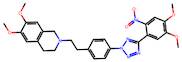 2-(4-(5-(4,5-Dimethoxy-2-nitrophenyl)-2H-tetrazol-2-yl)phenethyl)-6,7-dimethoxy-1,2,3,4-tetrahydro…