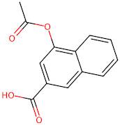 4-Acetoxy-2-naphthoic acid