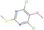 4,6-Dichloro-5-methoxy-2-(methylthio)pyrimidine