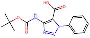 4-((tert-Butoxycarbonyl)amino)-1-phenyl-1H-1,2,3-triazole-5-carboxylic acid