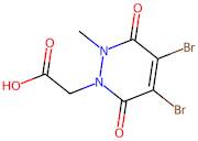 4,5-Dibromo-3,6-dihydro-2-methyl-3,6-dioxo-1(2H)-pyridazineacetic acid