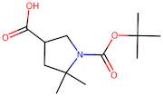 1-(tert-Butoxycarbonyl)-5,5-dimethylpyrrolidine-3-carboxylic acid