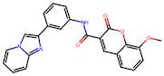 N-(3-(imidazo[1,2-a]pyridin-2-yl)phenyl)-8-methoxy-2-oxo-2H-chromene-3-carboxamide