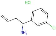 1-(3-Chlorophenyl)but-3-en-1-amine hydrochloride