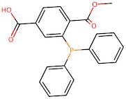 3-(Diphenylphosphino)-4-(methoxycarbonyl)benzoic acid