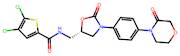 (S)-4,5-dichloro-N-((2-oxo-3-(4-(3-oxomorpholino)phenyl)oxazolidin-5-yl)methyl)thiophene-2-carboxa…