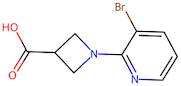 3-Azetidinecarboxylic acid, 1-(3-bromo-2-pyridinyl)-