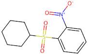 1-(Cyclohexylsulfonyl)-2-nitrobenzene