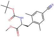 (S)-methyl 2-((tert-butoxycarbonyl)amino)-3-(4-cyano-2,6-dimethylphenyl)propanoate