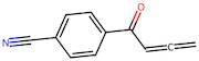 4-(1-Oxo-2,3-butadien-1-yl)benzonitrile