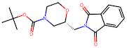 (R)-2-[(1,3-Dioxoisoindolin-2-yl)methyl]morpholine-4-carboxylic acid tert-butyl ester