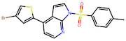 4-(4-Bromothiophen-2-yl)-1-tosyl-1H-pyrrolo[2,3-b]pyridine