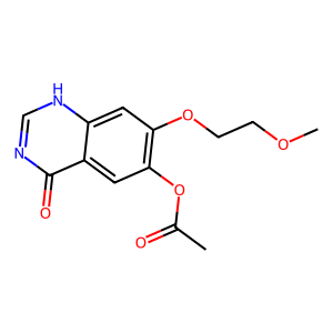 7-(2-Methoxyethoxy)-4-oxo-1,4-dihydroquinazolin-6-yl acetate