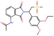 N-(2-(1-(3-ethoxy-4-methoxyphenyl)-2-(methylsulfonyl)ethyl)-1,3-dioxoisoindolin-4-yl)acetamide