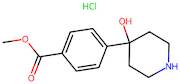 Methyl 4-(4-hydroxypiperidin-4-yl)benzoate hydrochloride