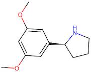 (2S)-2-(3,5-Dimethoxyphenyl)pyrrolidine