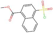 Methyl 4-(chlorosulfonyl)-1-naphthoate