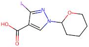 3-Iodo-1-(tetrahydro-2H-pyran-2-yl)-1H-pyrazole-4-carboxylic acid