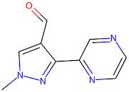 1-Methyl-3-(pyrazin-2-yl)-1H-pyrazole-4-carbaldehyde