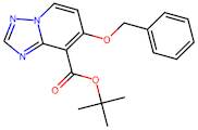 tert-Butyl 7-(benzyloxy)-[1,2,4]triazolo[1,5-a]pyridine-8-carboxylate