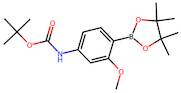 tert-Butyl (3-methoxy-4-(4,4,5,5-tetramethyl-1,3,2-dioxaborolan-2-yl)phenyl)carbamate