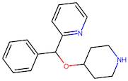 2-(Phenyl(piperidin-4-yloxy)methyl)pyridine