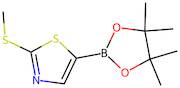 2-(Methylsulfanyl)-5-(4,4,5,5-tetramethyl-1,3,2-dioxaborolan-2-yl)-1,3-thiazole