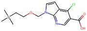 4-Chloro-1-((2-(trimethylsilyl)ethoxy)methyl)-1H-pyrrolo[2,3-b]pyridine-5-carboxylic acid