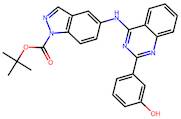 tert-Butyl 5-((2-(3-hydroxyphenyl)quinazolin-4-yl)amino)-1H-indazole-1-carboxylate